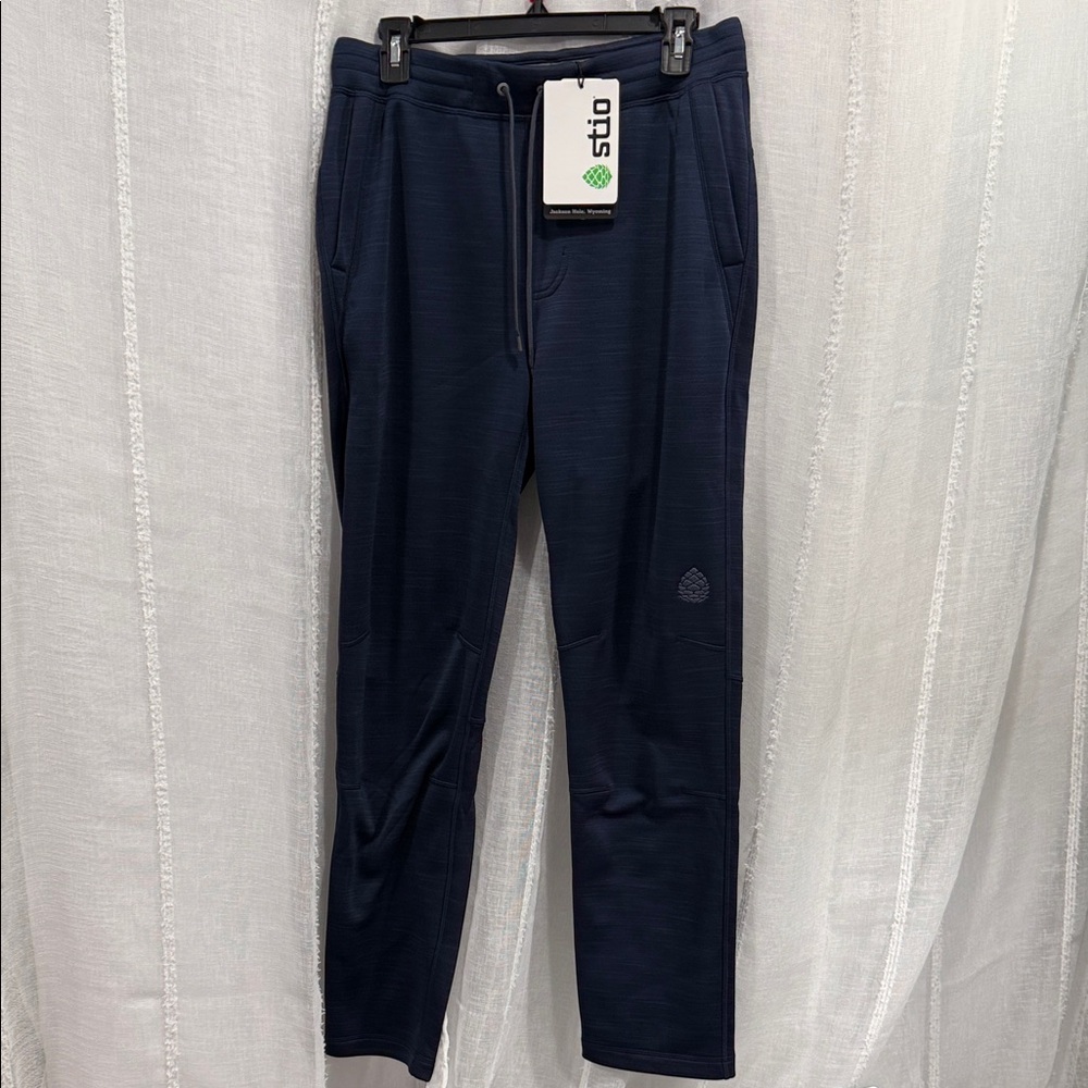 Stio Men's Gannett Peak Fleece Pants in mountain shadow